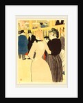 At the Moulin Rouge, la Goulue and Her Sister), 1892 by Henri de Toulouse-Lautrec