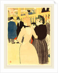 At the Moulin Rouge, la Goulue and Her Sister), 1892 by Henri de Toulouse-Lautrec