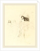 Miss May Belfort in the Irish and American Bar, rue Royale, 1895 by Henri de Toulouse-Lautrec