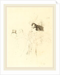 Miss May Belfort in the Irish and American Bar, rue Royale, 1895 by Henri de Toulouse-Lautrec
