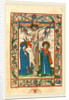 Christ on the Cross with Angels, 1483 by Anonymous