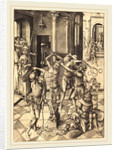 The Flagellation, c. 1480 by Israhel van Meckenem