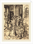 The Flagellation, c. 1480 by Israhel van Meckenem