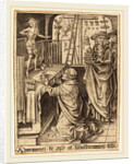 The Mass of Saint Gregory by Israhel van Meckenem