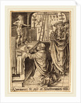 The Mass of Saint Gregory by Israhel van Meckenem