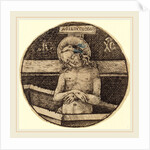 Christ as the Man of Sorrows by Israhel van Meckenem