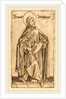 Saint Matthias by Israhel van Meckenem