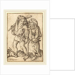 Farmer and Wife with Goose, c. 1490 by Wenzel von Olmutz