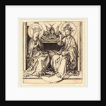 Christ Blessing the Virgin by Martin Schongauer