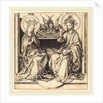 Christ Blessing the Virgin by Martin Schongauer