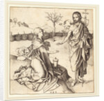 Christ Appearing to Mary Magdalene by Martin Schongauer