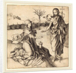 Christ Appearing to Mary Magdalene by Martin Schongauer