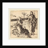 Christ Appearing to Mary Magdalene by Martin Schongauer