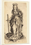 Saint Catherine of Alexandria by Martin Schongauer