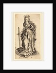 Saint Catherine of Alexandria by Martin Schongauer