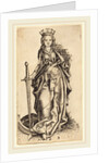 Saint Catherine of Alexandria by Martin Schongauer
