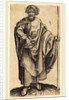 Saint Thomas, c. 1480 by Martin Schongauer