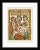 The Lamentation by Workshop of Master of the Borders with the Four Fathers of the Church