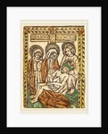 The Lamentation by Workshop of Master of the Borders with the Four Fathers of the Church