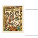 The Lamentation by Workshop of Master of the Borders with the Four Fathers of the Church