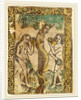 Adam and Eve by Workshop of Master of the Borders with the Four Fathers of the Church