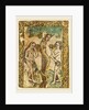 Adam and Eve by Workshop of Master of the Borders with the Four Fathers of the Church