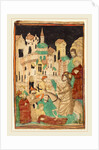 Christ's Entry into Jerusalem, probably 1450 by Anonymous