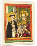 Saint Bernard with the Madonna and Child by Anonymous