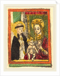 Saint Bernard with the Madonna and Child by Anonymous