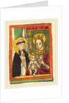 Saint Bernard with the Madonna and Child by Anonymous