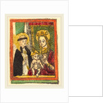 Saint Bernard with the Madonna and Child by Anonymous