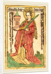 Saint Barbara by Anonymous