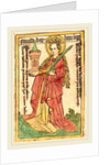 Saint Barbara by Anonymous