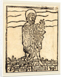Saint Agnes verso, probably 1460-1480 by Anonymous