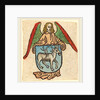 Bookplate of Hilprand Brandenburg of Bibrach, c. 1475 by Anonymous