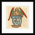 Bookplate of Hilprand Brandenburg of Bibrach, c. 1475 by Anonymous
