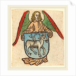 Bookplate of Hilprand Brandenburg of Bibrach, c. 1475 by Anonymous