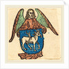 Bookplate of Hilprand Brandenburg of Bibrach, in or after 1500 by Anonymous