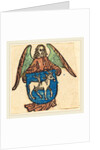 Bookplate of Hilprand Brandenburg of Bibrach, in or after 1500 by Anonymous