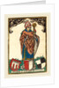 Bishop of Augsburg with Three Coats of Arms, c. 1485 by Anonymous
