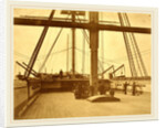 Quarterdeck of H.M.S. Impregnable by Linnaeus Tripe