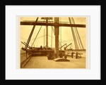 Quarterdeck of H.M.S. Impregnable by Linnaeus Tripe