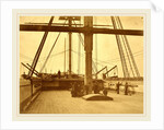 Quarterdeck of H.M.S. Impregnable by Linnaeus Tripe