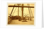Quarterdeck of H.M.S. Impregnable by Linnaeus Tripe