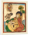 Saint John on the Island of Patmos by Anonymous