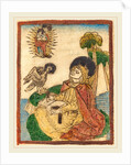 Saint John on the Island of Patmos by Anonymous