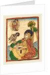 Saint John on the Island of Patmos by Anonymous