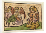 Christ Child with Three Angels by Anonymous