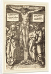 Christ on the Cross, 1553 by Heinrich Aldegrever