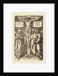 Christ on the Cross, 1553 by Heinrich Aldegrever